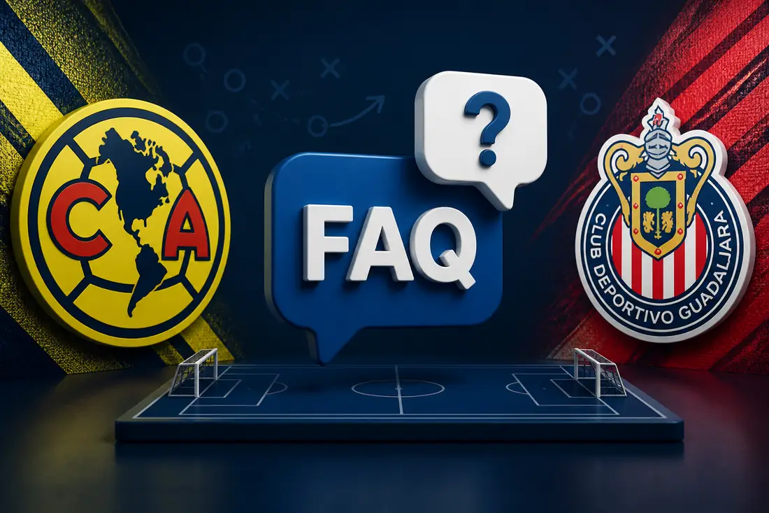 Preguntas frecuentes Clásico Nacional América vs Chivas