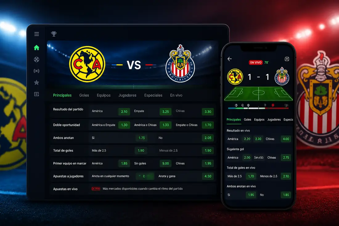 Mercados populares Clásico Nacional América vs Chivas